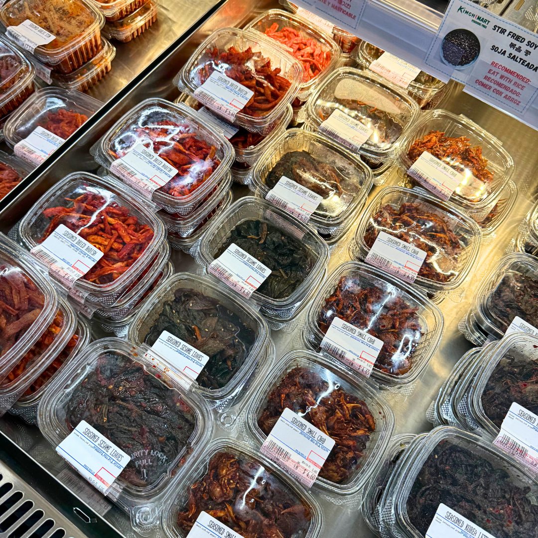 Korean banchan side dishes