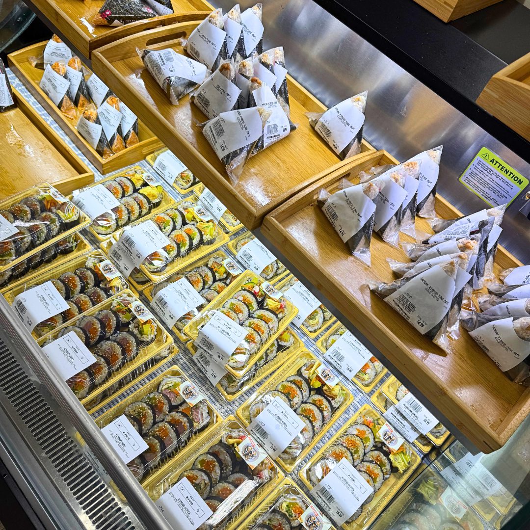 Kimbap and samgak rice balls